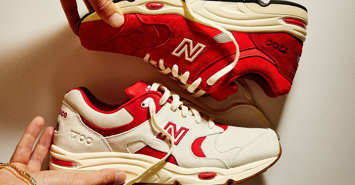 Kith stellt mit zwei neuen New Balance 1700 eine kanadische Verbindung her